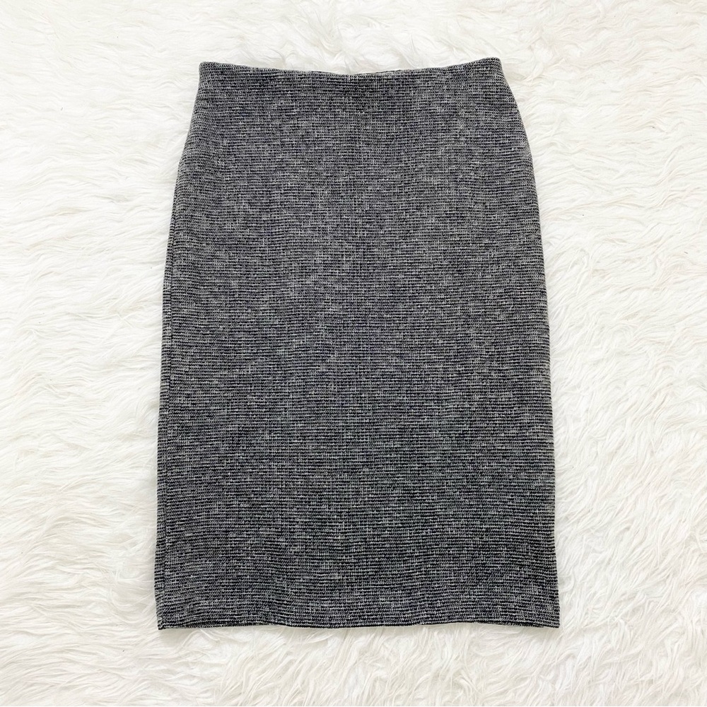 Gray Pencil Skirt